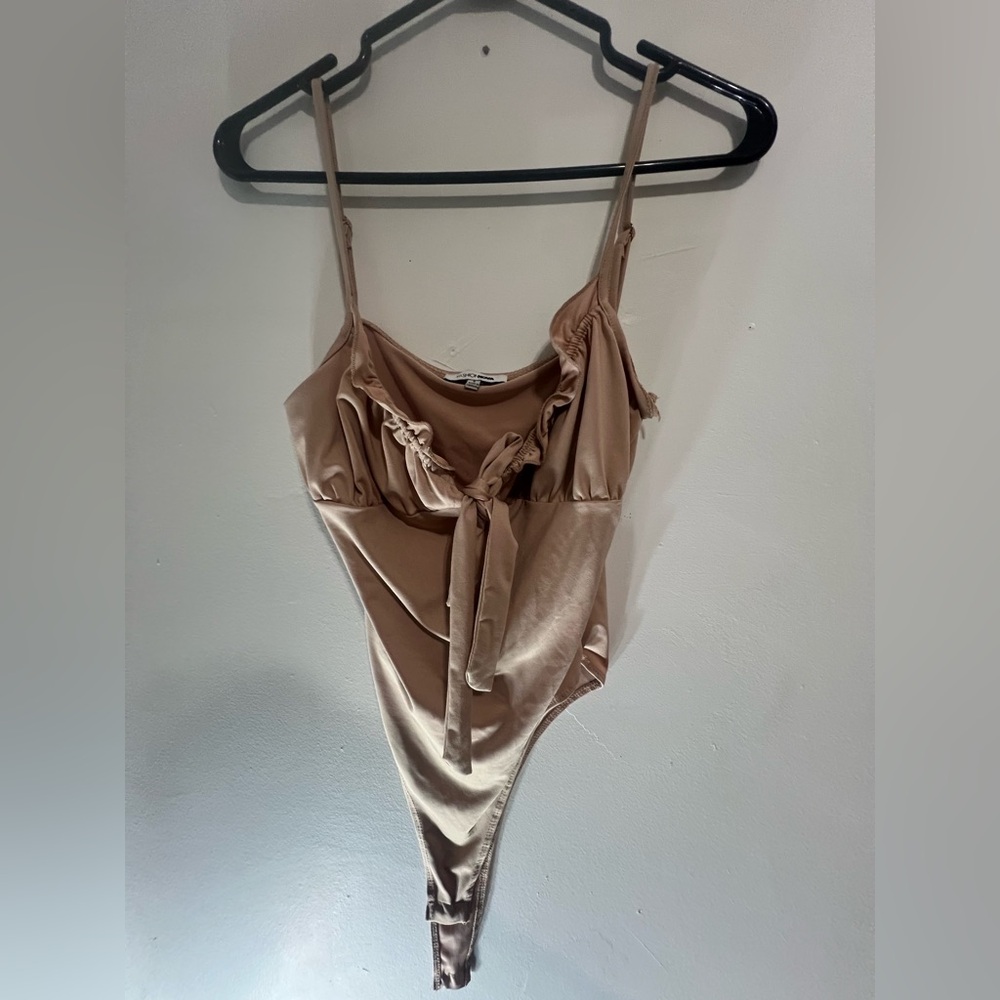 Fashion Nova Tan Bodysuit
